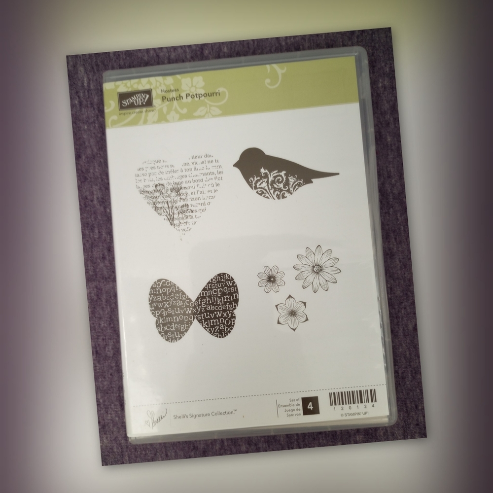 Stampin' Up Punch Potpourri Hostess Stamp Set